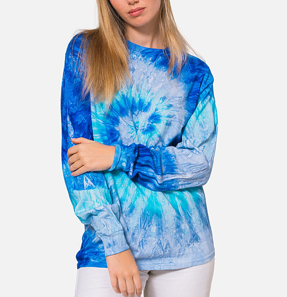 colortone(カラートーン)TD2000レインボー&スパイダー長袖Tシャツ-image-1