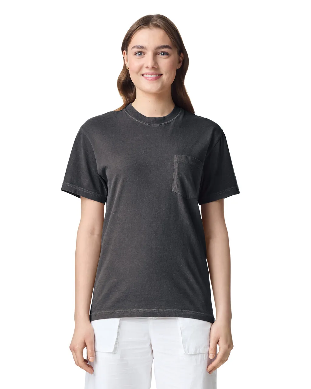 Comfort Colors（コンフォートカラーズ）cc9360 6.1ozガーメントダイ ポケット付きＴシャツ（メイン）