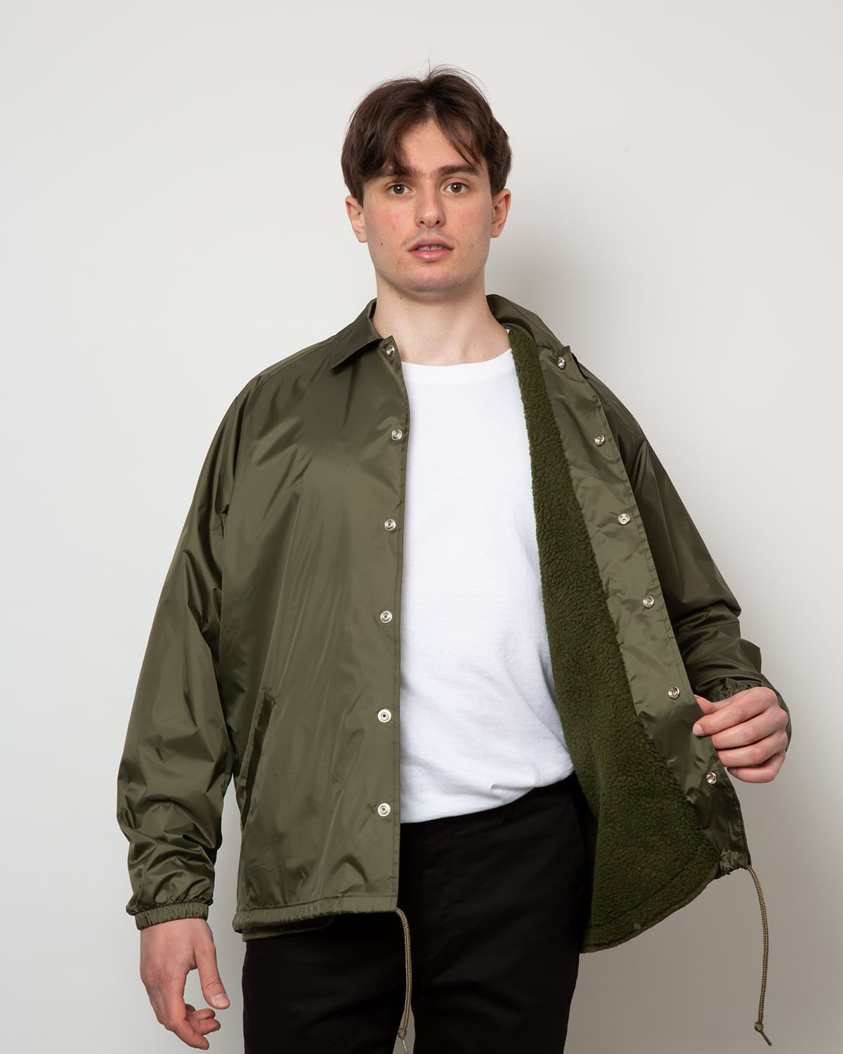 BEIMAR :BMWB103MS ボア付きコーチジャケット、裏ボア